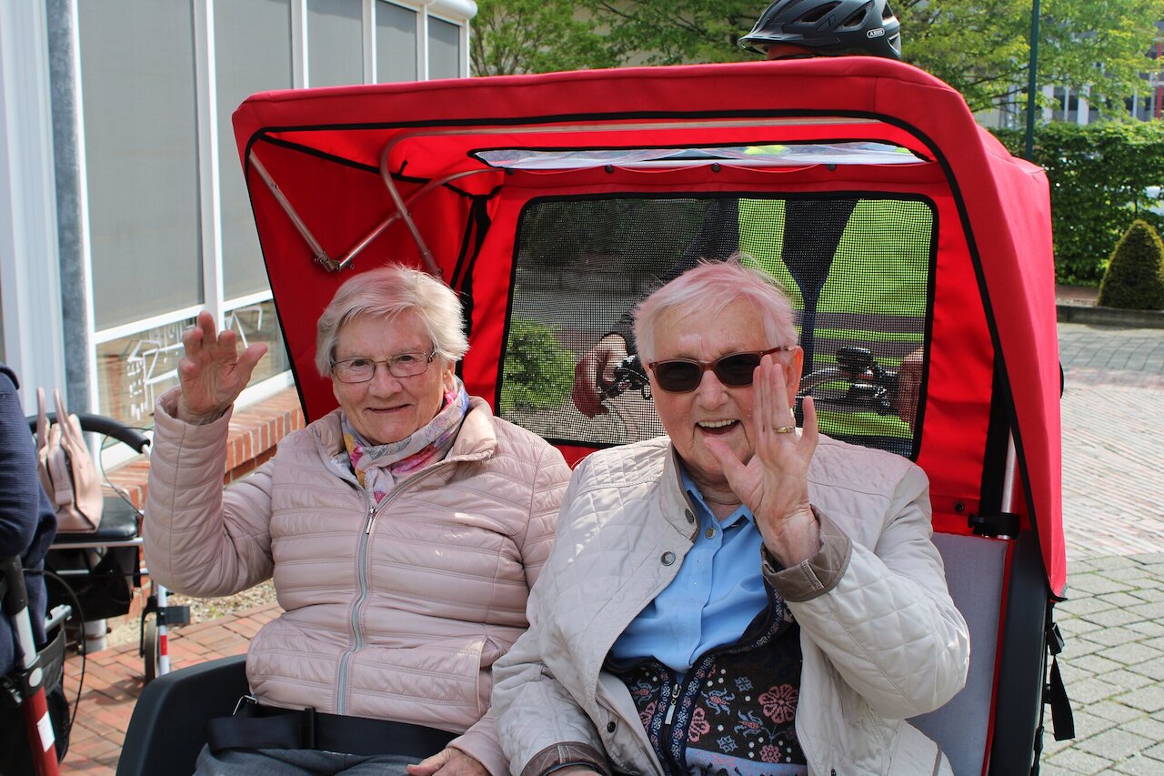 Rikschafahrt durch Lohne Image 2